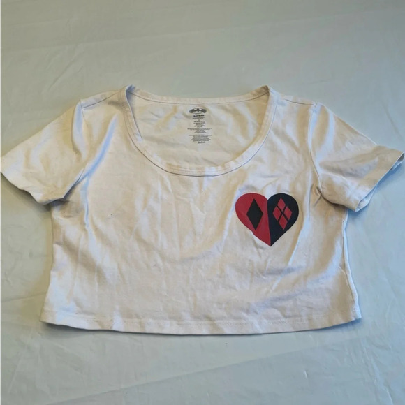🃏Batman Brand Harley Quinn Crop Top - Woman’s Size Small ⚡ - Picture 5 of 11